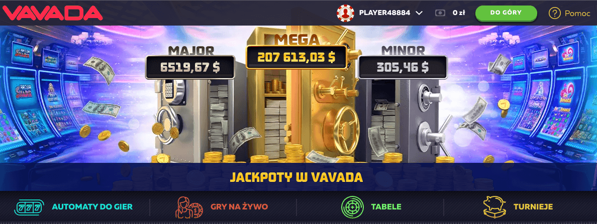 Jackpot Automaty do gry w Vavada PL
